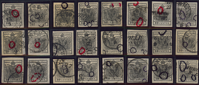 Lot 551 - Austria Lombardy & Veneto Italy Lombardy & Veneto -  Briefmarken Stilus e.U. 15. Auktion