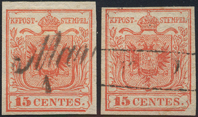 Lot 554 - Austria Lombardy & Veneto Italy Lombardy & Veneto -  Briefmarken Stilus e.U. 15. Auktion