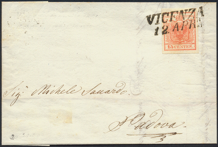 Lot 559 - Austria Lombardy & Veneto Italy Lombardy & Veneto -  Briefmarken Stilus e.U. 15. Auktion