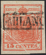 Lot 566 - Austria Lombardy & Veneto Italy Lombardy & Veneto -  Briefmarken Stilus e.U. 15. Auktion