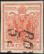 Lot 573 - Austria Lombardy & Veneto Italy Lombardy & Veneto -  Briefmarken Stilus e.U. 15. Auktion
