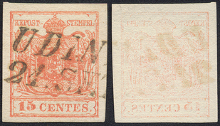 Lot 582 - Austria Lombardy & Veneto Italy Lombardy & Veneto -  Briefmarken Stilus e.U. 15. Auktion