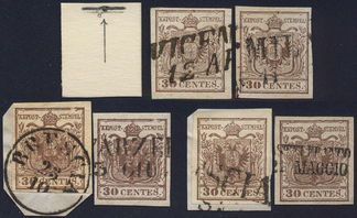 Lot 586 - Austria Lombardy & Veneto Italy Lombardy & Veneto -  Briefmarken Stilus e.U. 15. Auktion