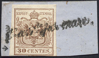 Lot 587 - Austria Lombardy & Veneto Italy Lombardy & Veneto -  Briefmarken Stilus e.U. 15. Auktion