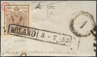Lot 589 - Austria Lombardy & Veneto Italy Lombardy & Veneto -  Briefmarken Stilus e.U. 15. Auktion