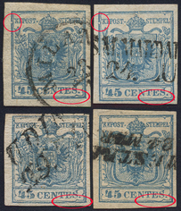 Lot 593 - Austria Lombardy & Veneto Italy Lombardy & Veneto -  Briefmarken Stilus e.U. 15. Auktion