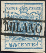 Lot 599 - Austria Lombardy & Veneto Italy Lombardy & Veneto -  Briefmarken Stilus e.U. 15. Auktion