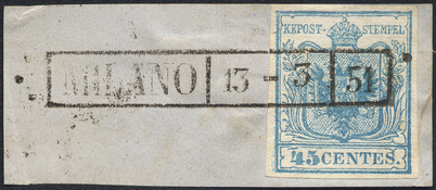 Lot 633 - Austria Lombardy & Veneto Italy Lombardy & Veneto - Briefmarken Stilus e.U. 15. Auktion Lot 633 - Austria Lombardy & Veneto Italy Lombardy & Veneto - Briefmarken Stilus e.U. 15. Auktion