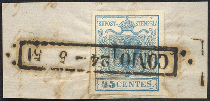 Lot 666 - Austria Lombardy & Veneto Italy Lombardy & Veneto - Briefmarken Stilus e.U. 15. Auktion Lot 666 - Austria Lombardy & Veneto Italy Lombardy & Veneto - Briefmarken Stilus e.U. 15. Auktion
