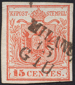Lot 701 - Austria Lombardy & Veneto Italy Lombardy & Veneto -  Briefmarken Stilus e.U. 15. Auktion