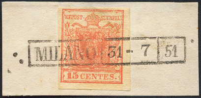 Lot 702 - Austria Lombardy & Veneto Italy Lombardy & Veneto -  Briefmarken Stilus e.U. 15. Auktion