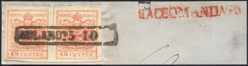 Lot 706 - Austria Lombardy & Veneto Italy Lombardy & Veneto -  Briefmarken Stilus e.U. 15. Auktion