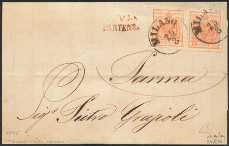 Lot 707 - Austria Lombardy & Veneto Italy Lombardy & Veneto -  Briefmarken Stilus e.U. 15. Auktion