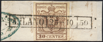 Lot 709 - Austria Lombardy & Veneto Italy Lombardy & Veneto -  Briefmarken Stilus e.U. 15. Auktion