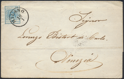 Lot 714 - Austria Lombardy & Veneto Italy Lombardy & Veneto -  Briefmarken Stilus e.U. 15. Auktion