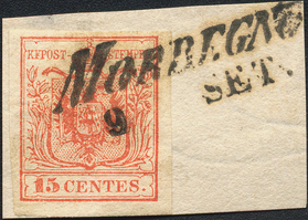 Lot 724 - Austria Lombardy & Veneto Italy Lombardy & Veneto -  Briefmarken Stilus e.U. 15. Auktion