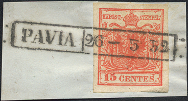 Lot 729 - Austria Lombardy & Veneto Italy Lombardy & Veneto - Briefmarken Stilus e.U. 15. Auktion Lot 729 - Austria Lombardy & Veneto Italy Lombardy & Veneto - Briefmarken Stilus e.U. 15. Auktion