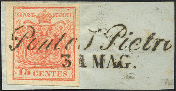 Lot 732 - Austria Lombardy & Veneto Italy Lombardy & Veneto - Briefmarken Stilus e.U. 15. Auktion Lot 732 - Austria Lombardy & Veneto Italy Lombardy & Veneto - Briefmarken Stilus e.U. 15. Auktion