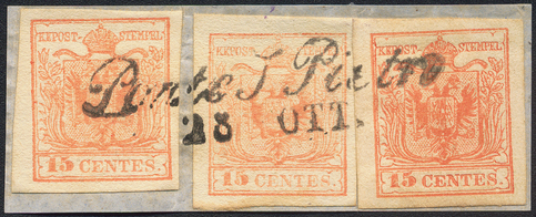 Lot 733 - Austria Lombardy & Veneto Italy Lombardy & Veneto - Briefmarken Stilus e.U. 15. Auktion Lot 733 - Austria Lombardy & Veneto Italy Lombardy & Veneto - Briefmarken Stilus e.U. 15. Auktion
