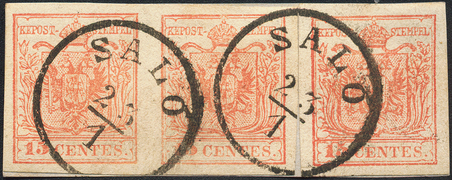 Lot 737 - Austria Lombardy & Veneto Italy Lombardy & Veneto - Briefmarken Stilus e.U. 15. Auktion Lot 737 - Austria Lombardy & Veneto Italy Lombardy & Veneto - Briefmarken Stilus e.U. 15. Auktion