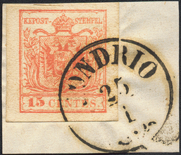 Lot 743 - Austria Lombardy & Veneto Italy Lombardy & Veneto - Briefmarken Stilus e.U. 15. Auktion Lot 743 - Austria Lombardy & Veneto Italy Lombardy & Veneto - Briefmarken Stilus e.U. 15. Auktion