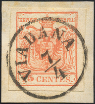 Lot 755 - Austria Lombardy & Veneto Italy Lombardy & Veneto - Briefmarken Stilus e.U. 15. Auktion Lot 755 - Austria Lombardy & Veneto Italy Lombardy & Veneto - Briefmarken Stilus e.U. 15. Auktion