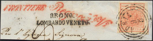 Lot 758 - Austria Lombardy & Veneto Italy Lombardy & Veneto - Briefmarken Stilus e.U. 15. Auktion Lot 758 - Austria Lombardy & Veneto Italy Lombardy & Veneto - Briefmarken Stilus e.U. 15. Auktion