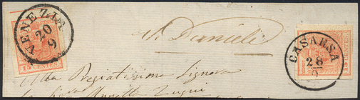 Lot 764 - Austria Lombardy & Veneto Italy Lombardy & Veneto - Briefmarken Stilus e.U. 15. Auktion Lot 764 - Austria Lombardy & Veneto Italy Lombardy & Veneto - Briefmarken Stilus e.U. 15. Auktion