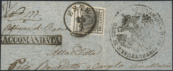 Lot 773 - Austria Lombardy & Veneto Italy Lombardy & Veneto - Briefmarken Stilus e.U. 15. Auktion Lot 773 - Austria Lombardy & Veneto Italy Lombardy & Veneto - Briefmarken Stilus e.U. 15. Auktion