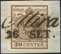 Lot 793 - Austria Lombardy & Veneto Italy Lombardy & Veneto - Briefmarken Stilus e.U. 15. Auktion Lot 793 - Austria Lombardy & Veneto Italy Lombardy & Veneto - Briefmarken Stilus e.U. 15. Auktion