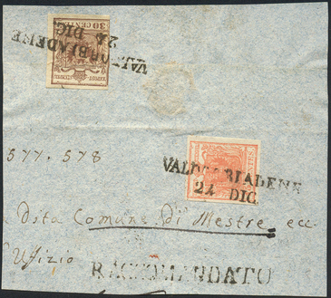 Lot 881 - Austria Lombardy & Veneto Italy Lombardy & Veneto -  Briefmarken Stilus e.U. 15. Auktion