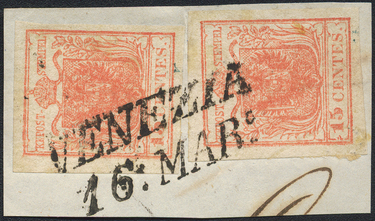 Lot 889 - Austria Lombardy & Veneto Italy Lombardy & Veneto -  Briefmarken Stilus e.U. 15. Auktion