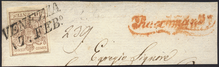 Lot 895 - Austria Lombardy & Veneto Italy Lombardy & Veneto -  Briefmarken Stilus e.U. 15. Auktion