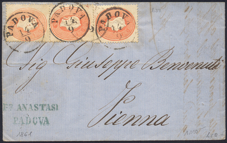 Lot 944 - Austria Lombardy & Veneto Italy Lombardy & Veneto - Briefmarken Stilus e.U. 15. Auktion Lot 944 - Austria Lombardy & Veneto Italy Lombardy & Veneto - Briefmarken Stilus e.U. 15. Auktion