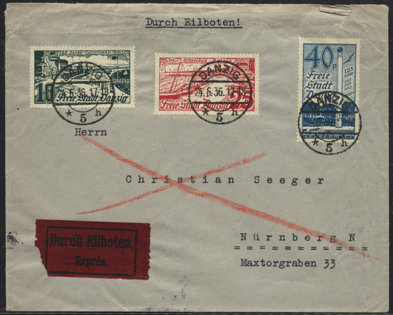 Lot 42 - gdansk  -  Briefmarken Stilus e.U. 16. Auktion