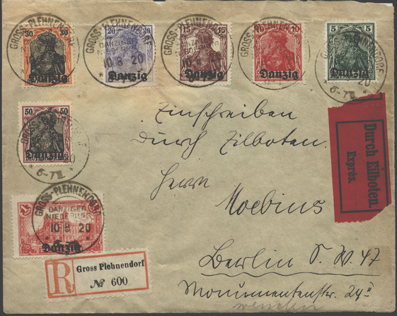 Lot 43 - gdansk  -  Briefmarken Stilus e.U. 16. Auktion