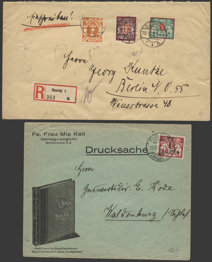 Lot 51 - gdansk  -  Briefmarken Stilus e.U. 16. Auktion