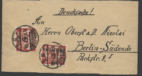 Lot 52 - gdansk  -  Briefmarken Stilus e.U. 16. Auktion