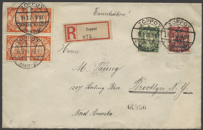 Lot 54 - gdansk  -  Briefmarken Stilus e.U. 16. Auktion