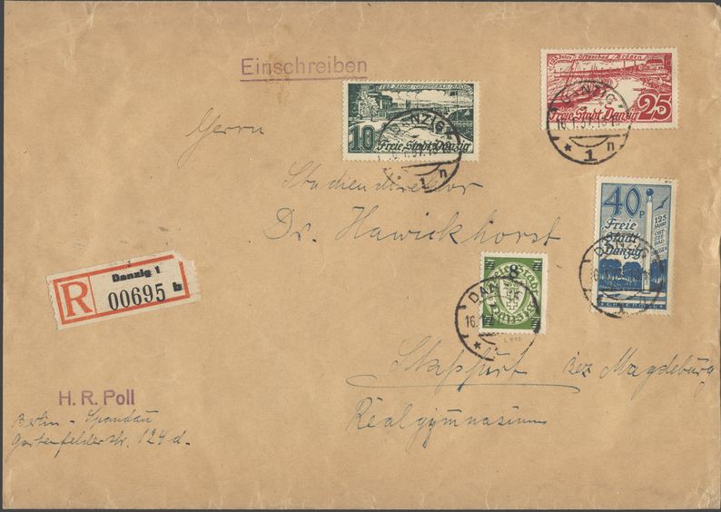 Lot 55 - gdansk  -  Briefmarken Stilus e.U. 16. Auktion