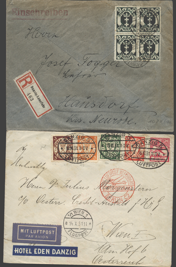 Lot 57 - gdansk  -  Briefmarken Stilus e.U. 16. Auktion