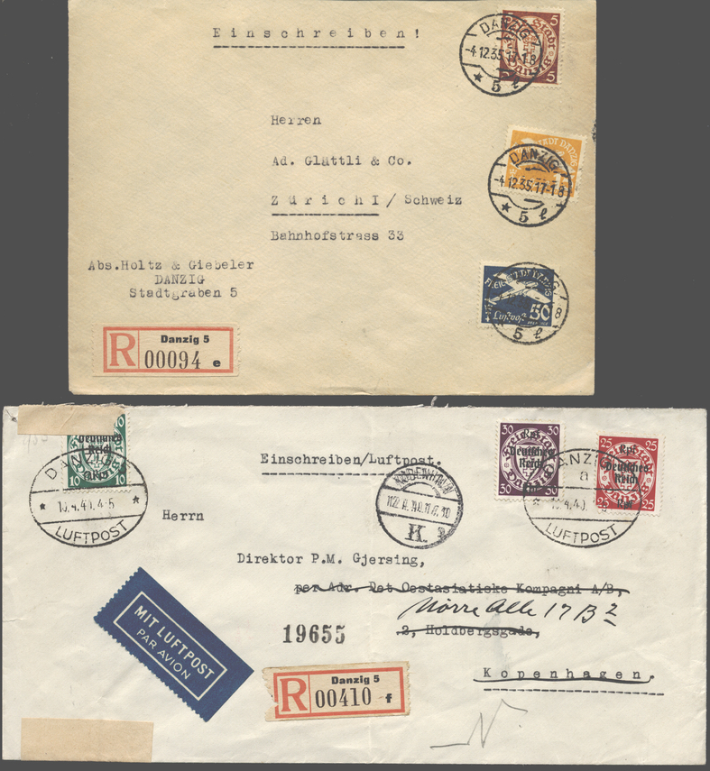 Lot 58 - gdansk  -  Briefmarken Stilus e.U. 16. Auktion
