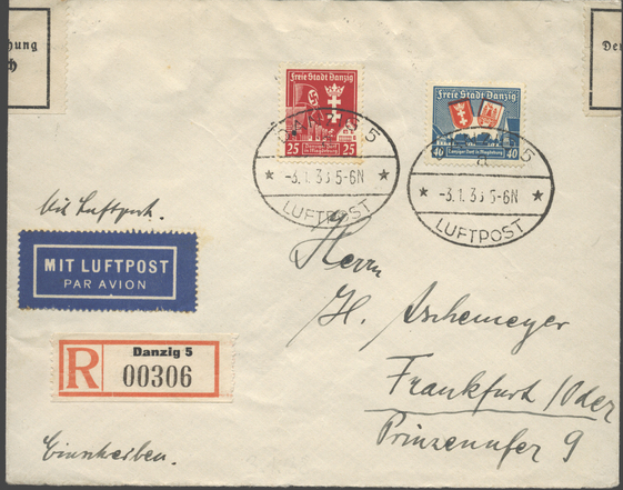 Lot 60 - gdansk  -  Briefmarken Stilus e.U. 16. Auktion