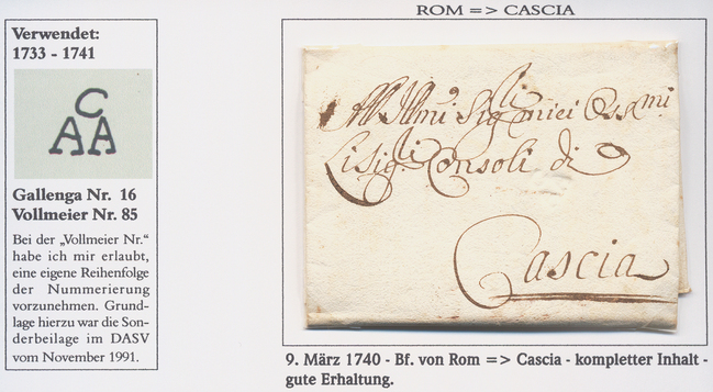 Lot 208 - Italy papal state -  Briefmarken Stilus e.U. 16. Auktion