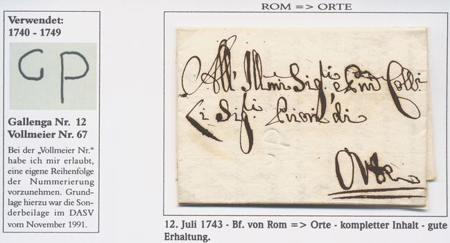 Lot 209 - Italy papal state -  Briefmarken Stilus e.U. 16. Auktion