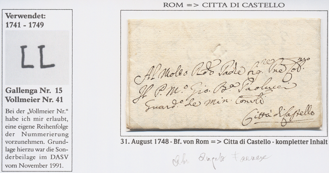 Lot 210 - Italy papal state -  Briefmarken Stilus e.U. 16. Auktion