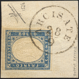 Lot 277 - Italy sardinia - Briefmarken Stilus e.U. 16. Auktion Lot 277 - Italy sardinia - Briefmarken Stilus e.U. 16. Auktion