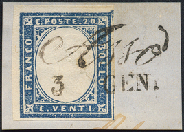 Lot 278 - Italy sardinia - Briefmarken Stilus e.U. 16. Auktion Lot 278 - Italy sardinia - Briefmarken Stilus e.U. 16. Auktion