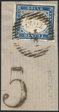 Lot 279 - Italy sardinia - Briefmarken Stilus e.U. 16. Auktion Lot 279 - Italy sardinia - Briefmarken Stilus e.U. 16. Auktion