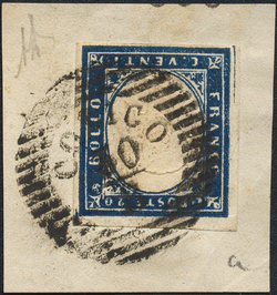 Lot 281 - Italy sardinia - Briefmarken Stilus e.U. 16. Auktion Lot 281 - Italy sardinia - Briefmarken Stilus e.U. 16. Auktion